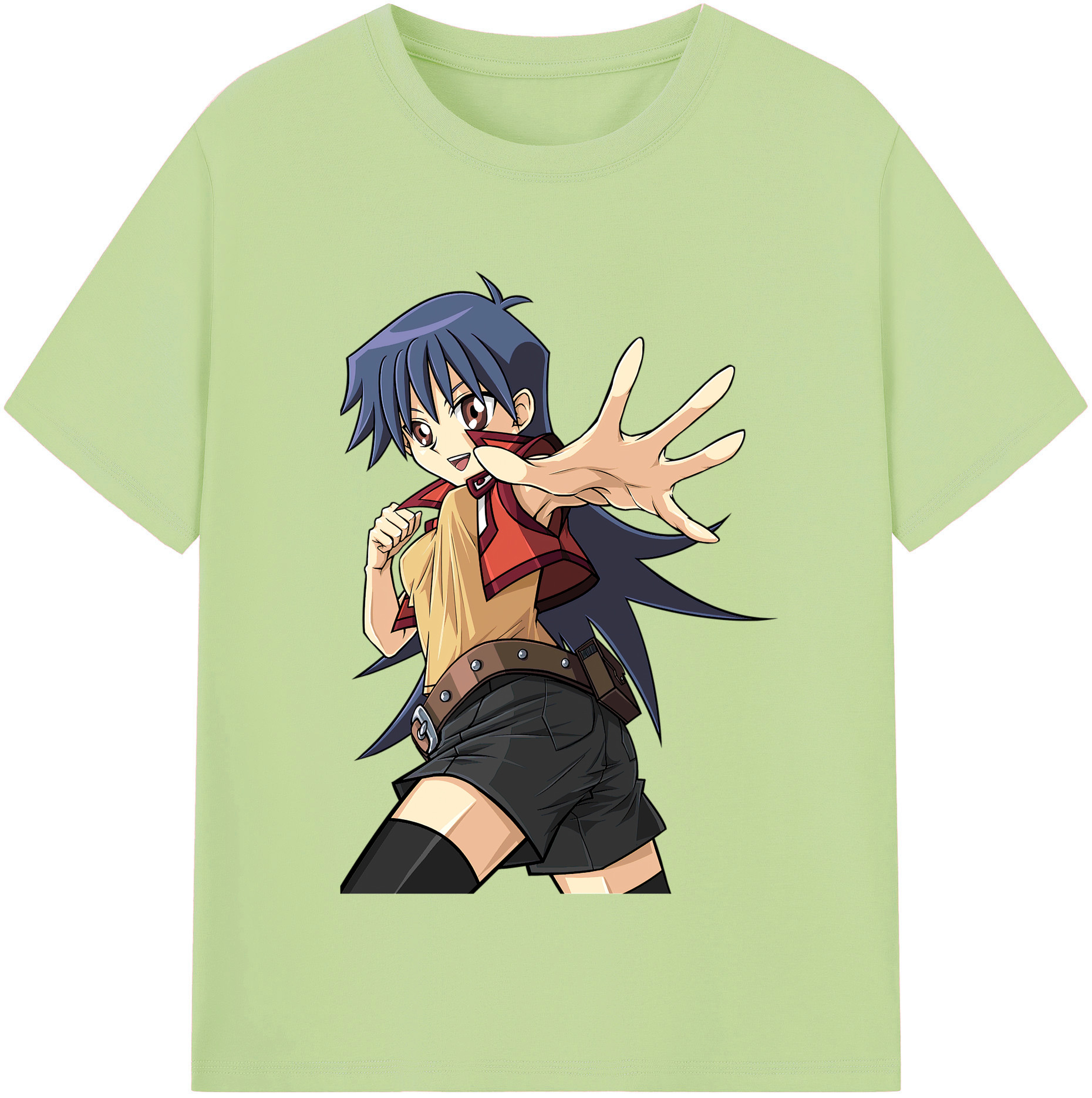 （画像用） 遊☆戯☆王 Yu-Gi-Oh! 綿100％半袖Tシャツ（フロントプリント）